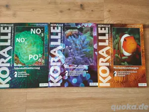 Koralle Meerwasseraquaristik-Zeitschrift Jahrgang 26 Nr 151-153