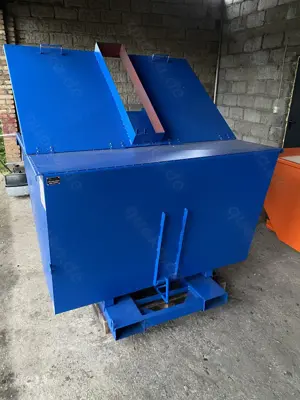 Container, Mulde, Wiege, Selbstentladecontainer 1,5 m3