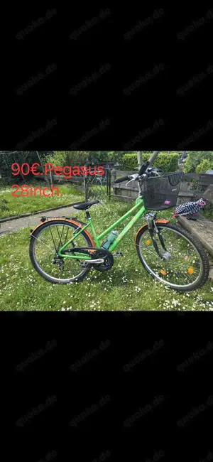 Verkaufen Sie das Fahrrad 