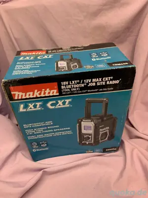 Brandneu Makita XRM06B LXT CXT 18 12 Volt Baustelle kabellos Bluetooth Radio!