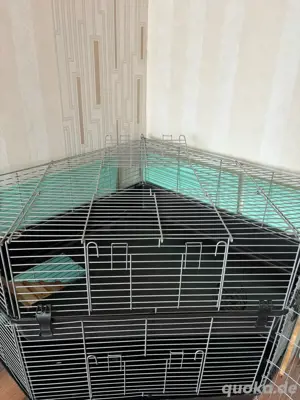 2 Stöckiger Eck Nagerkäfig Bild 2