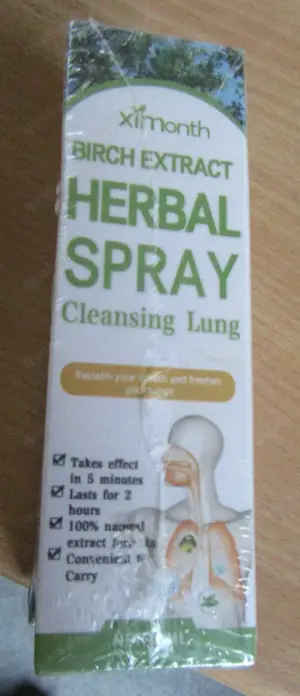 Herbal Lungenreinigungsspray - 4 Stück