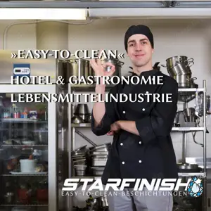 Easy-To-Clean für Hotel - Gastronomie - Lebensmittelindustrie