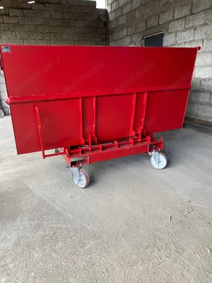 Container, Mulde, Wiege, Selbstentladecontainer 2,5 m3