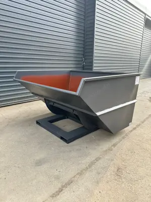 Container, Mulde, Wiege, Selbstentladecontainer 2,5 m3 Bild 3