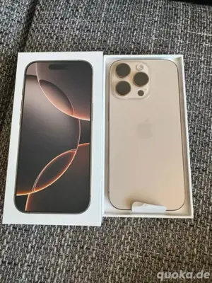  I Phone 16 Pro wüstensand