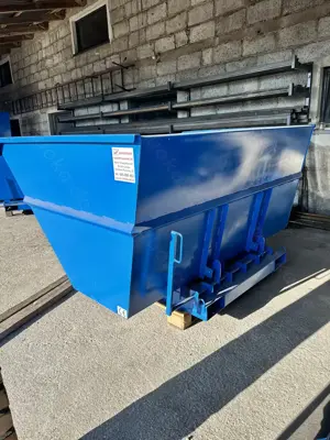 Container, Mulde, Wiege, Selbstentladecontainer 3m3