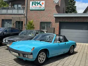 Porsche 914 Targa 1.7 babyblue H-Kennz.