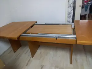 Großer ausziebarer Tisch , Buche Bild 5