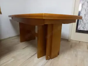 Großer ausziebarer Tisch , Buche Bild 4