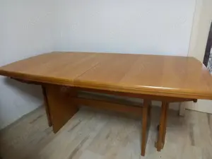 Großer ausziebarer Tisch , Buche Bild 2