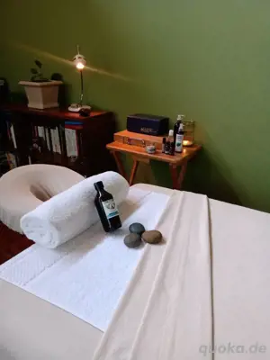 Gute erotische Massage. 