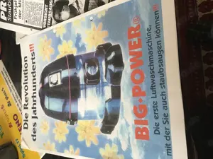 Big Power  die erste Luftwaschmaschine,mit der Sie auch Staubsaugen können Bild 3