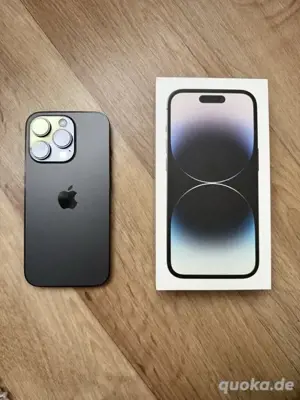 Apple iPhone 14 Pro 256GB Schwarz ohne Simlock und mit OVP