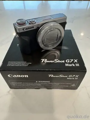 Canon PowerShot G7 X Mark III 20.1-Megapixel Digital Camera