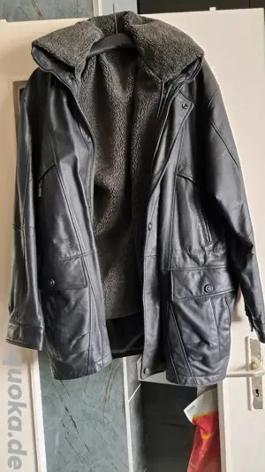Herren Lederjacke 52   54
