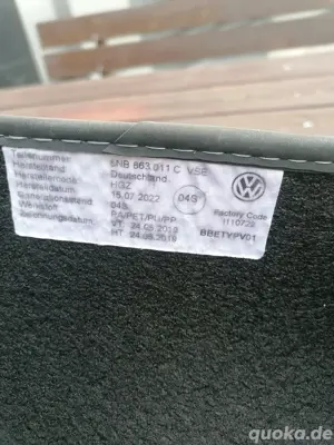 Fußmatten VW Tiguan 2