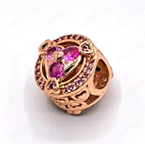 Original Pandora Rosé Charms. Alle neu und unbenutzt mit Säckchen. Große Auswahl. Jeder Charm 29EUR Bild 19