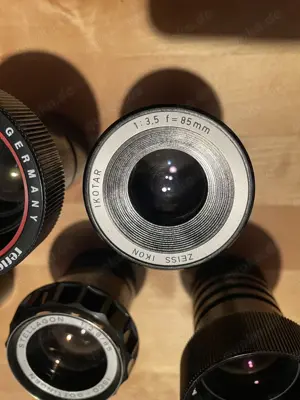 Objektive für Projektor Zeiss Wetzlar etc. 6 Stück  Bild 10