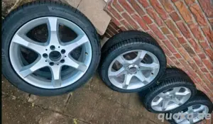 Mercedes W203 Hoedus 17 Zoll Alufelgen mit Sommerreifen 