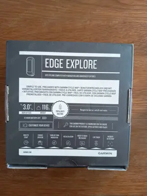 Garmin Edge Explore GPS Navigationsgerät OVP und Zubehör 