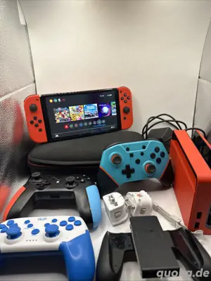 Nintendo Switch OLED Mario-Edition Mit Zubehör Paket