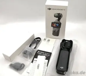 DJI Osmo Pocket 3 Action Vlog Kamera Creator Standard Combo 4K CMOS Sensor GE