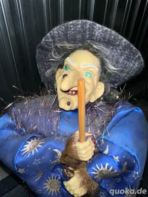 Figur, Hexe, Halloween, Fasching Bild 5