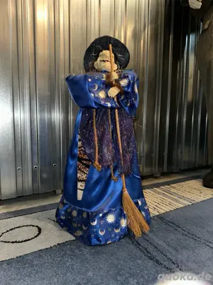 Figur, Hexe, Halloween, Fasching Bild 2