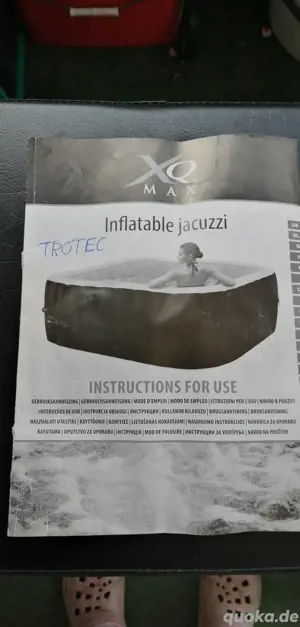Inflatable jacuzzi beheizbar selbtaufblasend