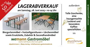Lagerabverkauf am 28.06.2025