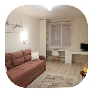 1-Zimmer mit Balkon , komplett möbliert Bild 2