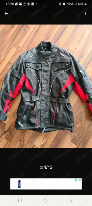 Gorotex Motorradjacke Gr M-L