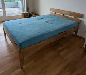 Bett 140x200 mit Lattenrost (Ohne Matratze)