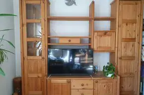 Wohnzimmerwand