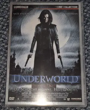 2 DVDs "UNDERWORLD - Extended Cut" - Beckinsale, Speedman, Nighy - FSK18 - Thriller, Action