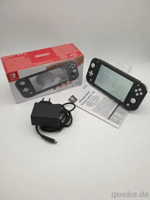 Nintendo switch lite OVP spielkonsole mit Ladegerät 