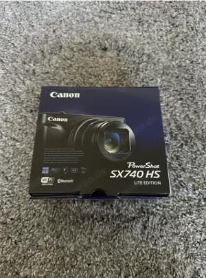 Canon PowerShot SX740 HS Silber Digitalkamera | 40x Zoom | 4K | Zu Verschenken