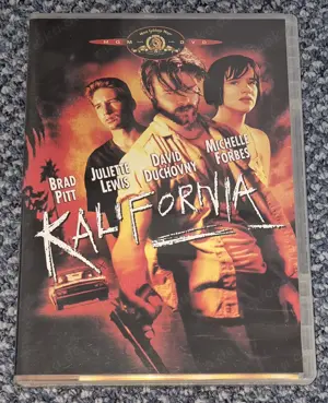 DVD "KALIFORNIA" - Pitt, Lewis, Duchovny, Forbes - FSK18 - Thriller, Action - California