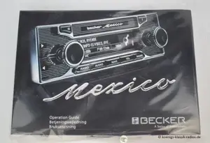 Becker Mexico 7948 AUTO RADIO