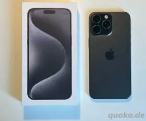 iPhone 15 Pro Max mit 1 TB in Schwarz (Titan)