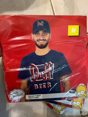 Simpsons Herren T-Shirt - Duff Beer Größe M NEU