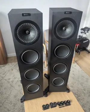 KEF Q750 Standlautsprecher (Paar) Schwarz