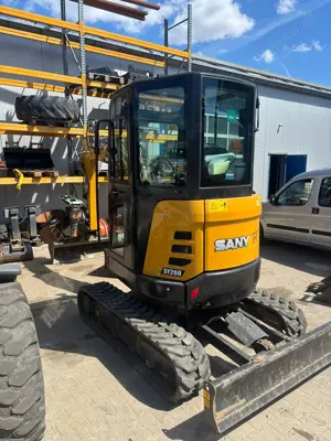 2022 Minibagger Sany SY26 mit hydraulischen Kipper und 2 Schaufeln
