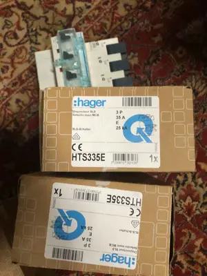  Hager SLS-schalter 3P 35A HTS335E 