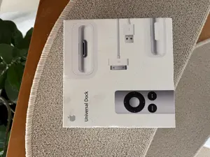 apple universal dock mit Adaptern & Fernbedienung in Originalverpackung