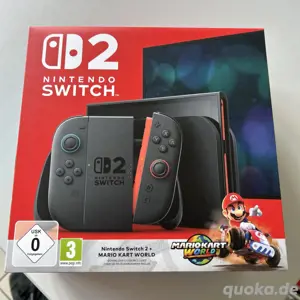 Nintendo Switch 2 Bundle Mario karte World  neue Spielkonsole, die noch nie mit OVP verwendet wurde