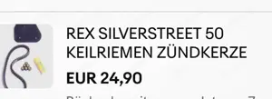 Rex Silverstreet 50ccm Roller Kleinkraftrad