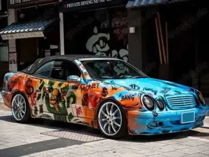 Mercedes-Benz Others ART CAR SANCLER GRAFFIT