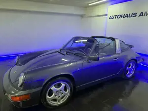 Porsche 964 Carrera 4 Targa ORIGINAL ZUSTAND LEDER NAVI Bild 4